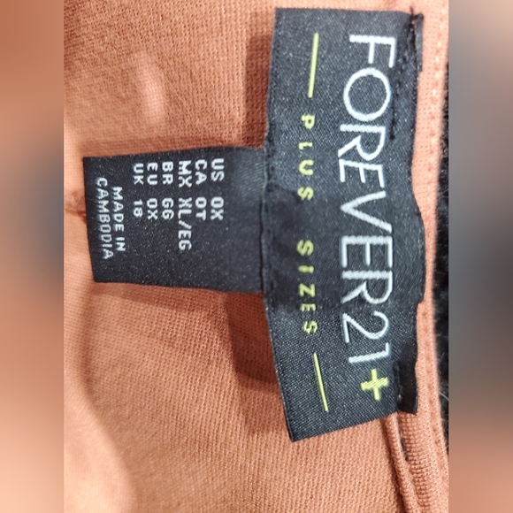 Forever 21 Mini Jersey Dress Sz 0X - Picture 4 of 5